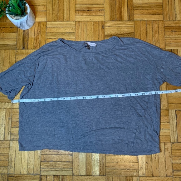 Forever 21 Heather Grey Oversized Comfy T Shirt Shortsleeve - Picture 6 of 8